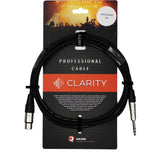Clarity JACK-XLR(F) PRO/2m