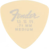 FENDER 346 SHAPE DURA-TONE 0.71 DELRIN PICKS OLYMPIC WHITE 12 PACK