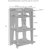 Crosley Turntable Stand CF 1112 BK