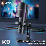BOYA K9 RGB - Black
