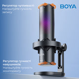 BOYA K9 RGB - Black
