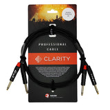 Clarity 2xJACK-2xJACK-B/2m