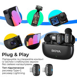 BOYA mini 2-01 Type-C/Lightning - Black