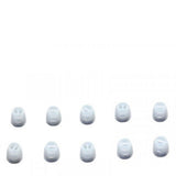 Sennheiser Ear Adapter Translucent S CX3.00 / 5.00 / 300S / M2 IE (10 pcs) - White