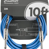 FENDER CABLE CONTOUR SERIES 10 ft LAKE PLACID BLUE