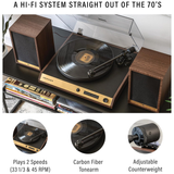 Crosley C72 Walnut