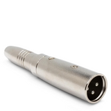 HOSA Adaptor 1/4 in TRS to XLR3M