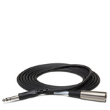 HOSA Balanced Interconnect 1/4 in TRS to XLR3M - 20ft / 6.1m