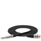 HOSA Pro Balanced Interconnect REAN XLR3F to 1/4 in TRS - 20ft / 6m