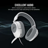 Corsair HS55 Stereo Headset - White