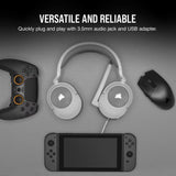 Corsair HS55 Surround Headset - White