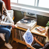 Crosley Stave Record Player - Natural