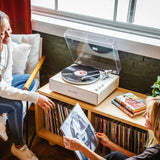Crosley Stave Record Player - Natural