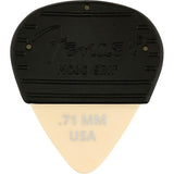 FENDER MOJO GRIP DURA-TONE 0.71 DELRIN PICKS - 3 WHITE