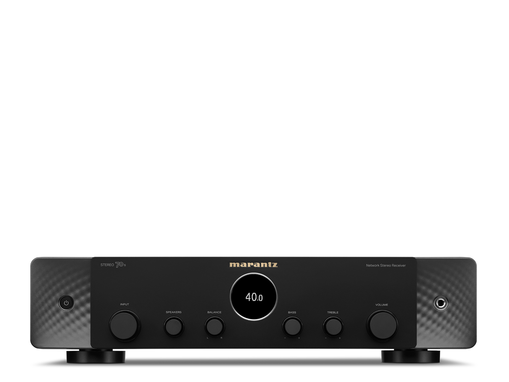 STEREO70S-Black_Image_studio-front-on