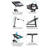 UDG Creator Laptop Controller Stand Aluminium Black