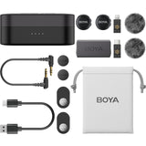 BOYA LINK 3-01 Type-C/TRS/Lightning - Black