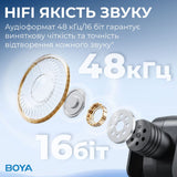 BOYA BY-V3 combo Type-C/Lightning - Black