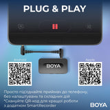 BOYA BY-V35 TRS for camera - Black