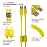 UDG Ultimate Audio Cable USB 2.0 AB Straight 1m Yellow