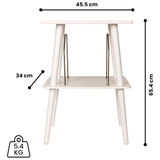 Crosley Manchester Entertainment Stand - White