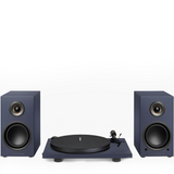 TRIANGLE TURNTABLE & BLUETOOTH WIRELESS SPEAKER LN01A - Abyss Blue