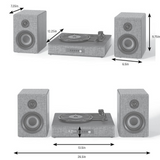 Crosley Aria Shelf System Gray