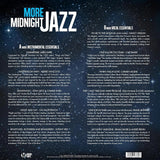 Various Artists - More Midnight Jazz [LP] - Blue-Black Swirl Vinyl