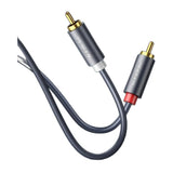 UGREEN AV104 2RCA to 2RCA Audio Cable Black - 1.5m
