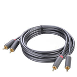 UGREEN AV104 2RCA to 2RCA Audio Cable Black - 1.5m