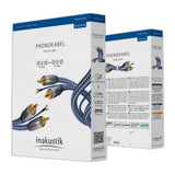 Inakustik Premium Phono - RCA-RCA - Blue Silver