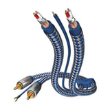 Inakustik Premium Phono - RCA-RCA - Blue Silver