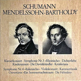 Robert Schumann - Felix Mendelssohn-Bartholdy - Schumann / Mendelssohn (Box Set) [5LP]