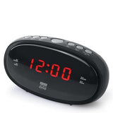Muse NEW ONE CR-100 Dual Alarm Clock Radio PLL Black