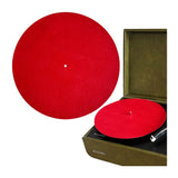 Rega Turntable Mat - Red