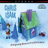 Chris Isaak - Everybody Knows It’s Christmas (Deluxe Edition) [LP] - Green Swirl Vinyl