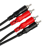 HOSA Stereo Interconnect Cable Dual RCA to Dual RCA - 2m