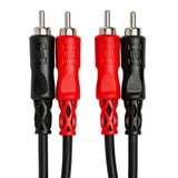 HOSA Stereo Interconnect Cable Dual RCA to Dual RCA - 2m