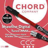 CHORD Shawline Digital Tuned ARAY 1RCA to 1RCA 1m