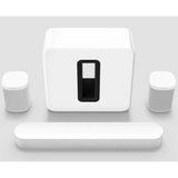 Sonos 5.1. Beam G2 & Sub & One SL - White