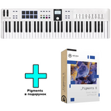 Arturia KeyLab Essential 61 mk3 + Arturia Pigments - White